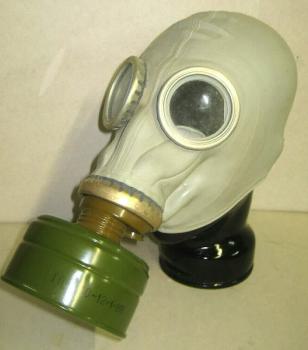 NVA Gasmaske Filter ABC Schutzkleidung
